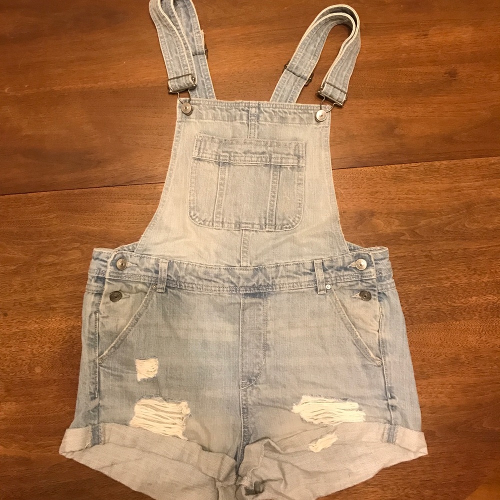 H&M. Coachella Collection. Distressed Overall. 8.